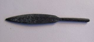 Rare Ancient Persian Bronze Age Arrowhead 1200 Bc. photo
