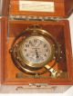 Hamilton Model 22 Gimballed Chronometer Deck Watch Gro Clocks photo 6