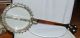 Incredible 20 ' S Lyon & Healy Intricately Carved Inlaid Abalone Banjo Gibson Era String photo 1