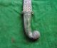 Antique Islamic Mughal Nephrite Jade Stone Shikarga Khanjar Indo Persian Dagger Islamic photo 3