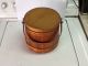 Small Antique Wood Sugar Bucket With Lid & Wood Handle. Primitives photo 2