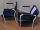 3 Barber Chairs 1 1920s Reliance Leathre Barber & 2 - 1958 Leather Waiting Room Post-1950 photo 1