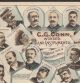 1890 ' S C.  G.  Conn Band Instruments Elkhart Worcester Sousa Gilmore Levy Ad Card Brass photo 7