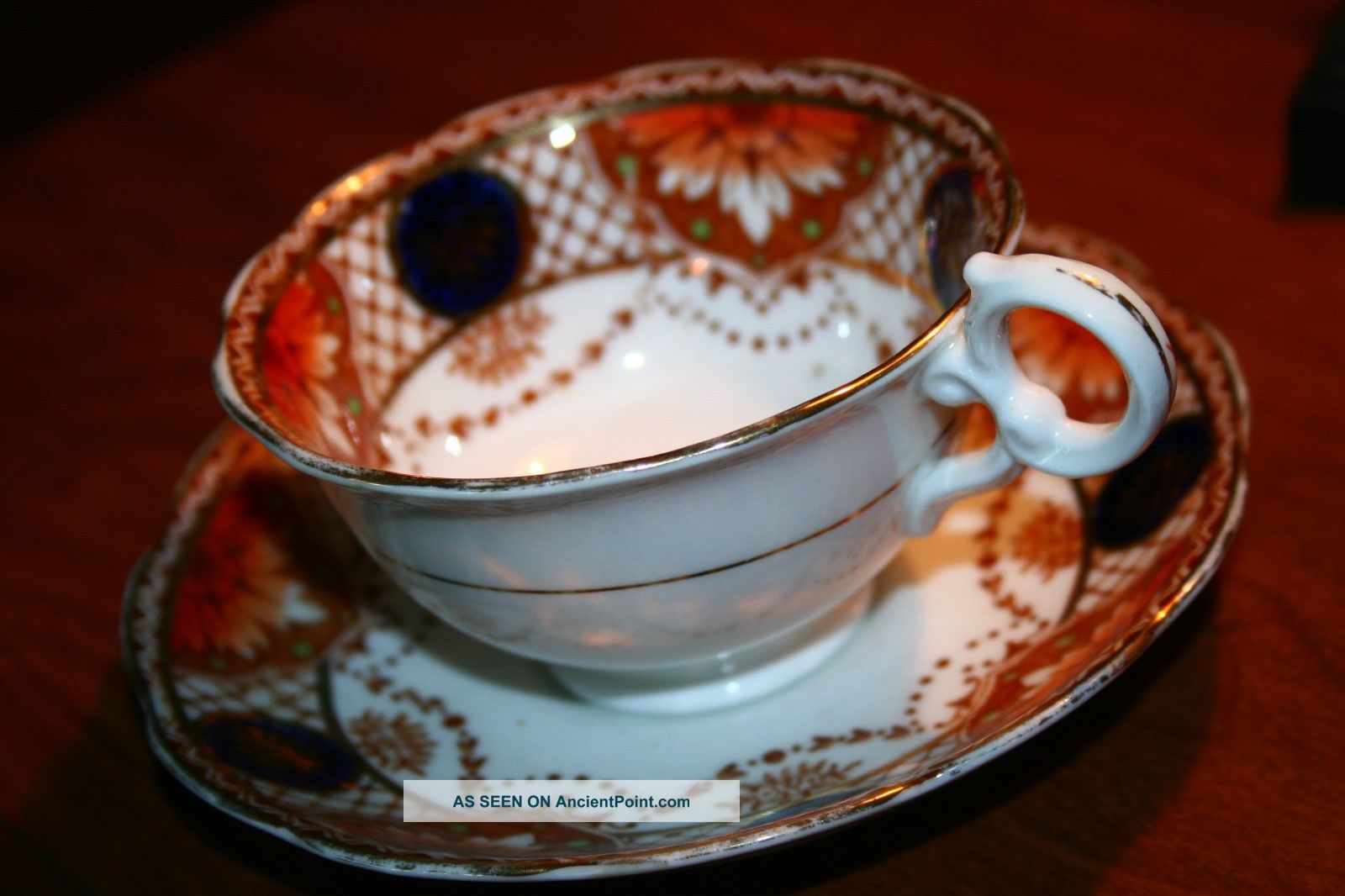 Roslyn China Cup & Saucer In Roma 4193 Cups & Saucers photo