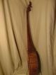 Really Bizarre Antique 6 String Carved Wood Banjo Found In A Barn - Estate Fresh String photo 9