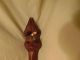Really Bizarre Antique 6 String Carved Wood Banjo Found In A Barn - Estate Fresh String photo 6