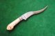 Vintage Islamic Zirah Bouk Kard Dagger Knife Indo Persian Bone Hilt No Shamshir Islamic photo 1