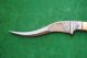 Vintage Islamic Zirah Bouk Kard Dagger Knife Indo Persian Bone Hilt No Shamshir Islamic photo 3