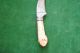 Vintage Islamic Zirah Bouk Kard Dagger Knife Indo Persian Bone Hilt No Shamshir Islamic photo 5
