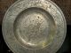 Antique Rare Chna Brass Two Dragons And Foo Dog Plate With 6 Character Mark???? Plates photo 7