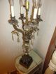 Antique Rare Chandelier Lamp 1 Of A Kind Crystals,  Marble Vintage Nr Chandeliers, Fixtures, Sconces photo 8