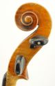 Very Good Antique French Violin For Beare & Sons,  London - Good Cond.  Ready To Play String photo 3