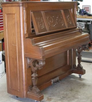 Wing And Son - 1894 Vintage Upright Piano photo