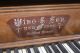 Wing And Son - 1894 Vintage Upright Piano Keyboard photo 2