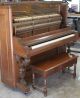Wing And Son - 1894 Vintage Upright Piano Keyboard photo 6