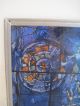 Chagall Stain Glass Signed Panel Dance American Windows Art Institute Chicago 1940-Now photo 2