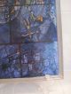 Chagall Stain Glass Signed Panel Dance American Windows Art Institute Chicago 1940-Now photo 4