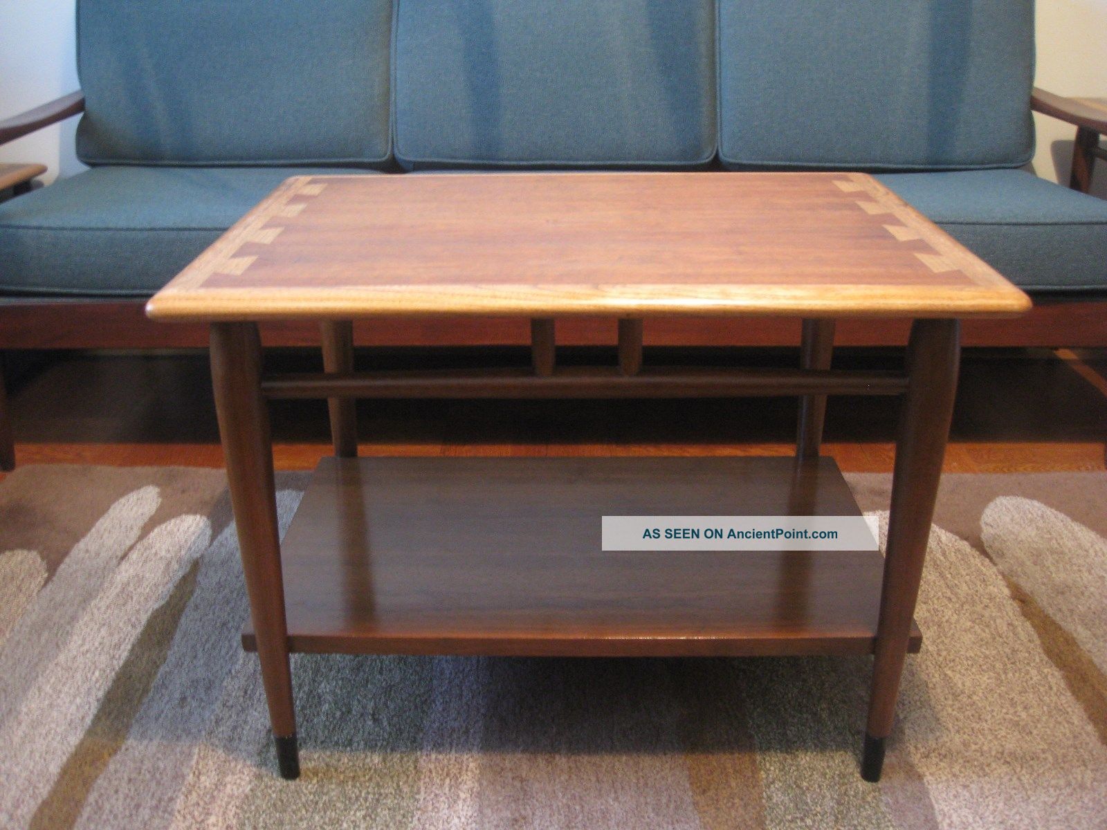 Lane Acclaim Dovetail End Table Perfect Refinished Conditon 2 Of 2 Post-1950 photo