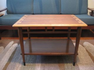 Lane Acclaim Dovetail End Table Perfect Refinished Conditon 2 Of 2 photo