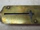 Antique 1892 Chatillon ' S Brass 25 Lb Spring Scale Scales photo 2