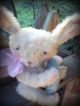 Folky Prim Olde Thyme Sweet Little Fuzzy Spring Bunny An Egg. . . .  Pfatt Primitives photo 3