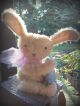 Folky Prim Olde Thyme Sweet Little Fuzzy Spring Bunny An Egg. . . .  Pfatt Primitives photo 4