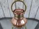 Brass & Copper Anchor Oil Lamp Nautical Maritime Ship Lantern Lamps & Lighting photo 2