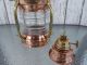 Brass & Copper Anchor Oil Lamp Nautical Maritime Ship Lantern Lamps & Lighting photo 3