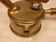 Antique Brass Ship Lantern Lighter Burner With Wood Handle Patented In 1890s Lamps & Lighting photo 3