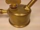 Antique Brass Ship Lantern Lighter Burner With Wood Handle Patented In 1890s Lamps & Lighting photo 4
