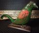 Rare Figural Parrot Bird Nut Cracker Tool Excellent Heavy Cast Iron As Doorstop Metalware photo 1