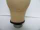 Vintage Millenery Mannequin Head Canvas Cloth Hat Stand Wig Form Industrial Molds photo 2