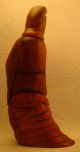 Antique Chinese Carved Horn Kwan Yin Dark Amber With Golden Highlights Kwan-yin photo 2