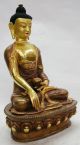 Mater Piece Buddha Statue Copper Alloy With 24 Karat Half Gold Gilded X Other photo 1