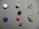 Antique Buttons (41) Count Mixed Materials Buttons photo 3