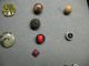 Antique Buttons (41) Count Mixed Materials Buttons photo 4