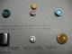 Antique Buttons (41) Count Mixed Materials Buttons photo 8