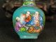 Fine Chinese Elder Boy Hand Painted Peking Enamel Glass Snuff Bottle Snuff Bottles photo 6