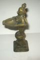 Antique Brass Or Bronze Deepalakshmi Lamp From South India Collection 2 India photo 2