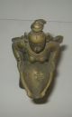 Antique Brass Or Bronze Deepalakshmi Lamp From South India Collection 2 India photo 3
