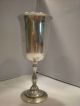 Vintage Silver Plated Wine Goblet Water Drinking /1963 For A Lt.  Colonel Harris Cups & Goblets photo 1