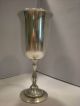 Vintage Silver Plated Wine Goblet Water Drinking /1963 For A Lt.  Colonel Harris Cups & Goblets photo 2