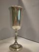 Vintage Silver Plated Wine Goblet Water Drinking /1963 For A Lt.  Colonel Harris Cups & Goblets photo 3
