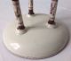 Rare Neoclassical Tripod Compote Bowl Greek Mythology Gods 3 Column Vtg Antique? Greek photo 10