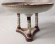 Rare Neoclassical Tripod Compote Bowl Greek Mythology Gods 3 Column Vtg Antique? Greek photo 6