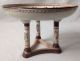 Rare Neoclassical Tripod Compote Bowl Greek Mythology Gods 3 Column Vtg Antique? Greek photo 7