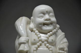Delicate Chinese Dehua Porcelain Hand Carved Statues - - Buddha photo