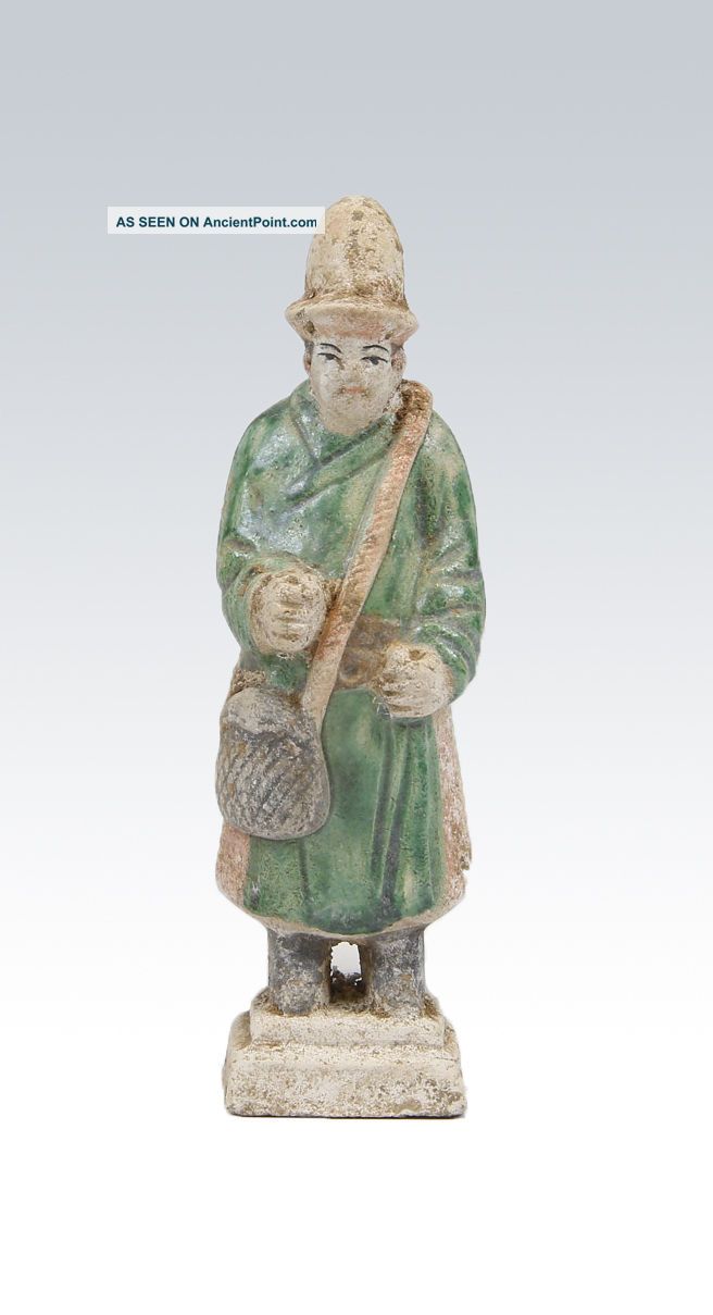 Ming Glazed Processional Figure Chinese photo