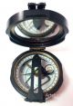 Artshai Professional Brass Brunton Compass With Leather Case For Surveying Compasses photo 1