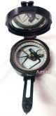 Artshai Professional Brass Brunton Compass With Leather Case For Surveying Compasses photo 2